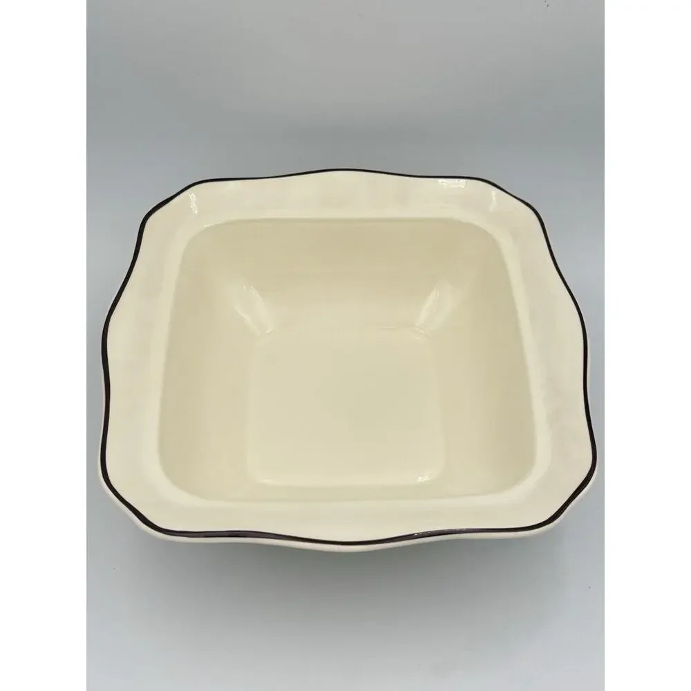 Wedgwood Queensware Queens Filigree Covered Side Dish